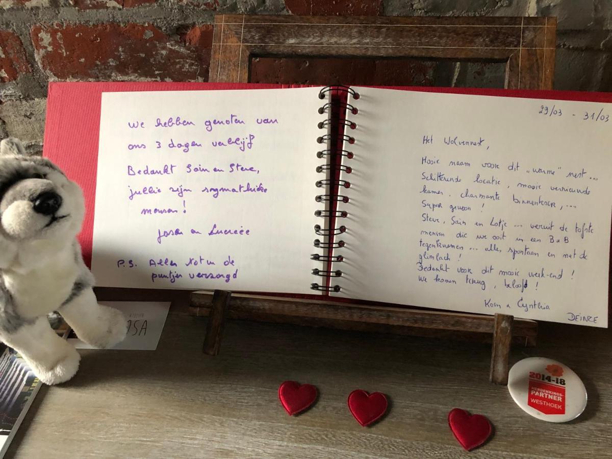 'T Wolvennest Bed & Breakfast Heuvelland Bagian luar foto
